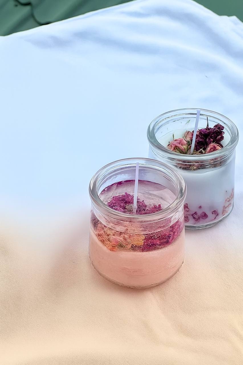 Свеча в баночке